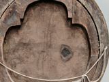 an image of a wooden bowl with a rope around it