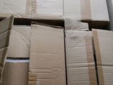 a large box of boxes sitting on top of a table