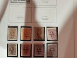 a picture of a book with a lot of stamps on it