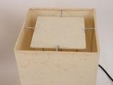 a small square light that is sitting on a table