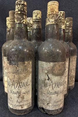 9 bouteilles d'Aumory, Mas Amiel, 1973 - Photo 1