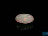 an oplite in the dark with a black background