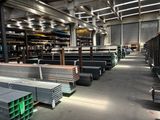 a large warehouse filled with lots of metal items