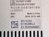 a close up of a label on a computer keyboard