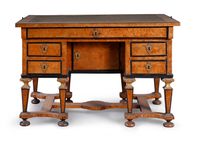Bureau mazarin ou bureau de changeur en bois de placage de l…