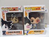 dragon ball goku black and vegeta pop vinyl figures