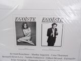 two pictures of a man and a woman on the cover of a magazine