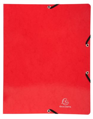 EXACOMPTA - Classeur à anneaux Iderama - Rouge brillant - Fe…