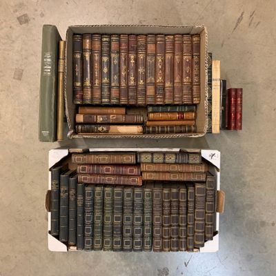 [Littérature] Deux cartons de LIVRES, principalement du XIXè…