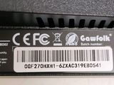 a close up of the back of a cell phone with a barcode on it