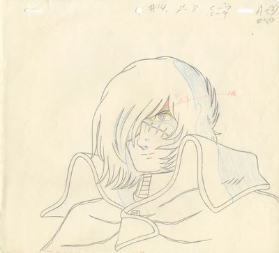dessin représentant une personne à l’air triste