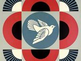 l'image d'une image représentant un oiseau au centre d'un cercle