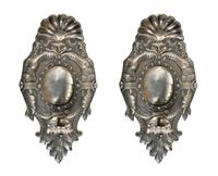 PAIRE DE PLAQUES DE LUMIERE