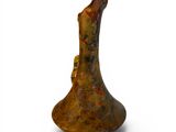 an image of a very old vase on a white background