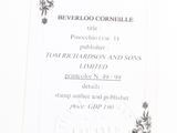 a menu for a restaurant with a picture of flowers on it