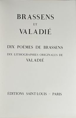 the front cover of a book with a black and white image