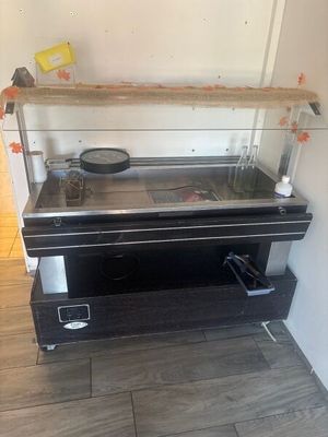an image of a kitchen with a stove and a counter top