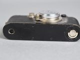 a close up of a small camera on a table