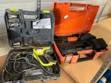 a tool box with tools in it sitting on the floor