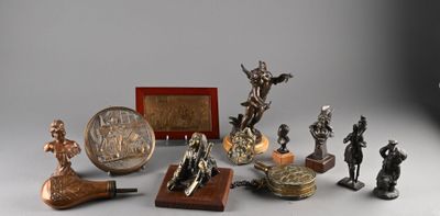 a lot of different items that are sitting on a table