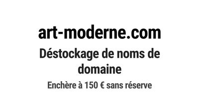 Nom de domaine art-moderne.com.