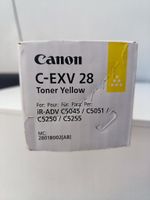 Toner jaune de marque CANON, modèle C-EXV 28, référence 2801… (photo 2)