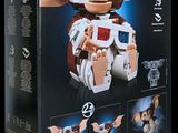 the box is open to show the contents of the lego gargom set
