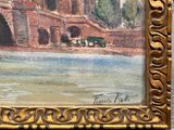 a picture of a painting on the wall of a building