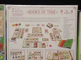books of time board game in box with instructions and instructions