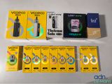 many different types of electronic cigarettes on the table