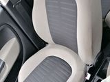a picture of a close up of a seat in a car