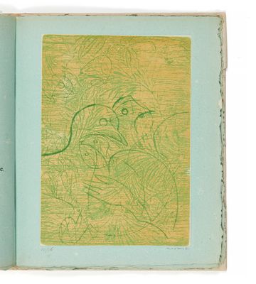 un livre sur lequel figure le dessin d'un oiseau