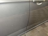 a close up of a car door with the door handle missing