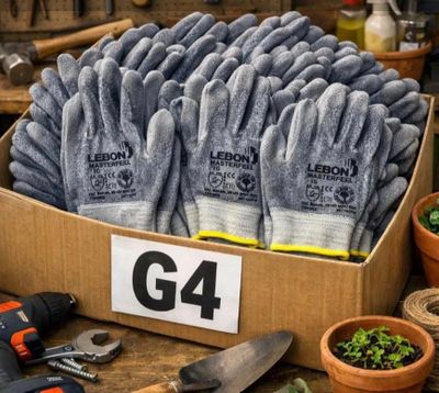 Palette de 500 paires de gants de travail neuf mélange de st…