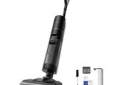 a close up of a vacuum cleaner with a cordless head