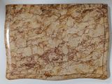 a picture of a piece of marble on the wall