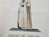 a drawing of a man in a priest ' s robes and a cross on his chest