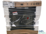 a package of black wires in a plastic bag