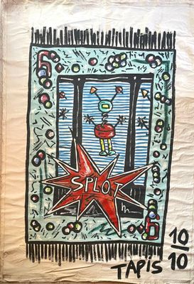 une image d'une peinture sur une feuille de papier