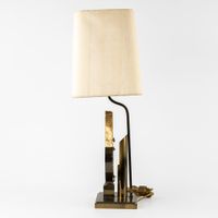 Willy Daro (1918-1990) (attribué à) « Lampe de table avec pi… (photo 5)