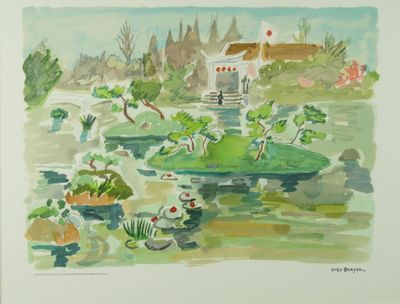 Yves BRAYER (1907 - 1990). Le Japon.