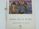 la couverture du livre *Hôtel de la Place* de Saint-Anne-la-Paille