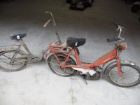 Cyclomoteur MBK CADY 49 cm3 à restaurer, 1 vélo femme