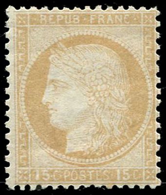 a stamp with an image of a woman ' s head on it