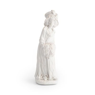 Figurine EN Biscuit, FabriquÉE À Naples, Vers 1790