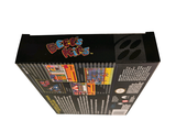 a black box with a picture of a cartoon character on it