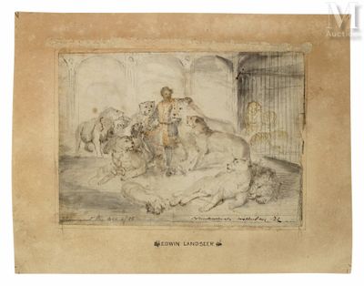 Entourage de Edwin LANDSEER (1802-1873)