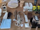 a table with a bunch of items on it