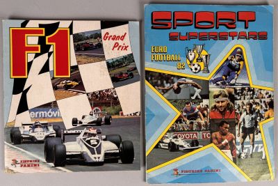 PANINI F1 grand prix et sport superstars euro football 82