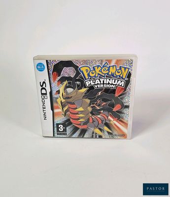 the nintendo game pokemon platinum version is in the box